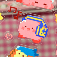 Image 2 of Kirby Sticker Sheet Vol. 1