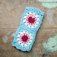 Image 2 of Granny Square Wrist Worms, No3