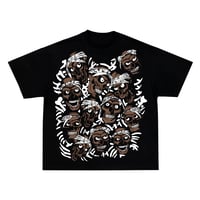 Image 1 of Thug Skull Pile T-Shirt (Black)