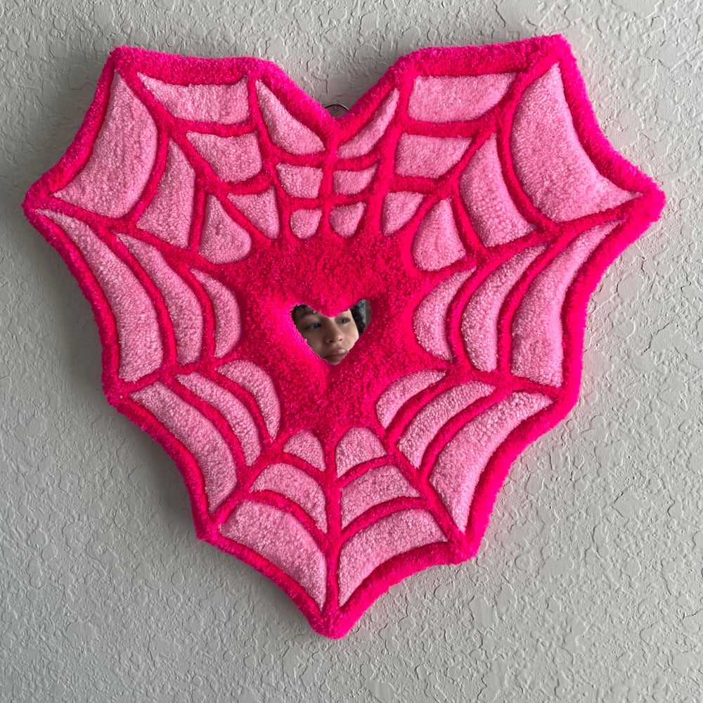 Pink Scarlet SpiderWeb