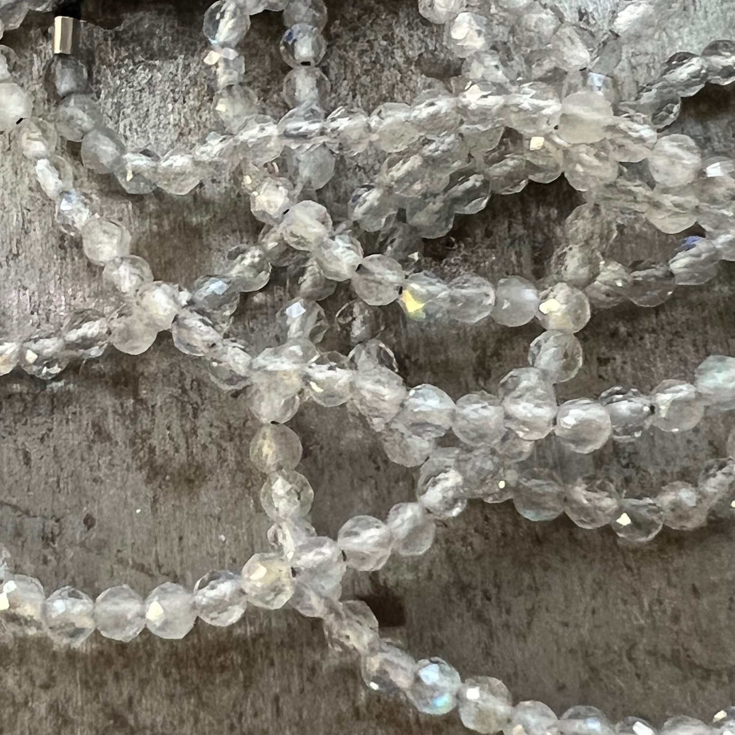 Image of Labradorite Beaded Necklace