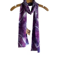 Image 10 of Ice Dyed Skinny Scarves- Various Colors and Patterns
