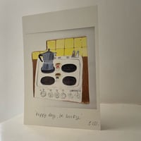 Image 3 of A5 art print -Happy day, be lucky! 