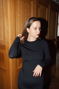 Image 3 of Camille Velvet Hairbands / medium shape