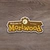 "Moriwood" - Medium Vinyl Sticker