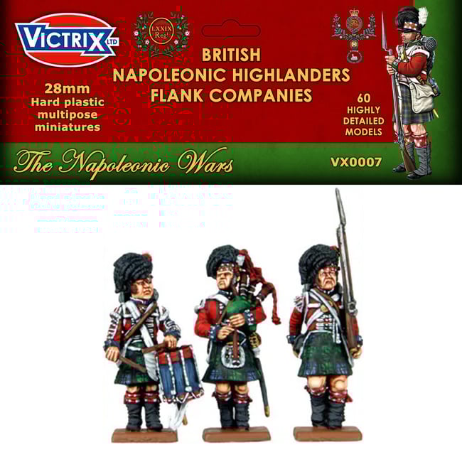 British Napoleonic Highlander Flank Companies (VX0007)