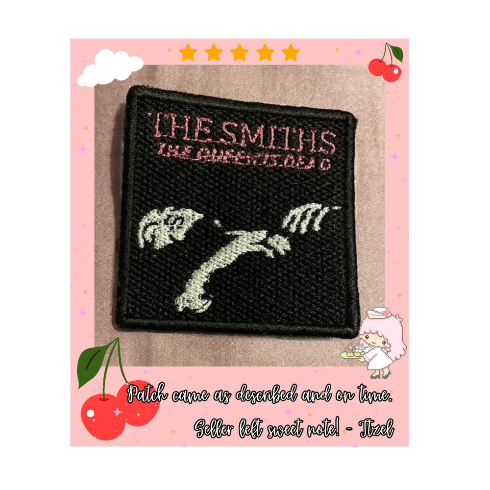 The Smiths The Queen Is Dead Album Cover Iron-on Patch