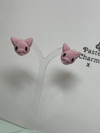 Image 3 of Cute pig stud earrings 