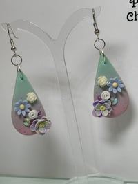 Image 3 of Floral earrings