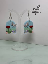 Image 2 of Butterfly earrings 1