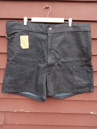 Image 1 of Fishtail shorts - midnight denim 