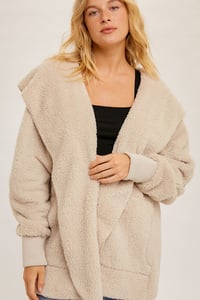 Image 1 of Plush Hoody Jacket - CUSTOMER FAV!