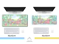 Image 5 of Strawberry Picnic Large Deskmat
