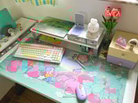Image 1 of Strawberry Picnic Large Deskmat