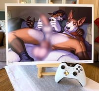 Image 4 of "Backseat Gamer" Signed Print