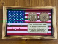 Image 2 of Custom Clock for Nurse and Civil Service Members