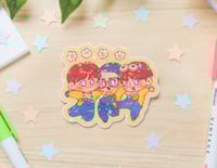 Image 2 of CBX Minions Acrylic Stand and Sticker Set