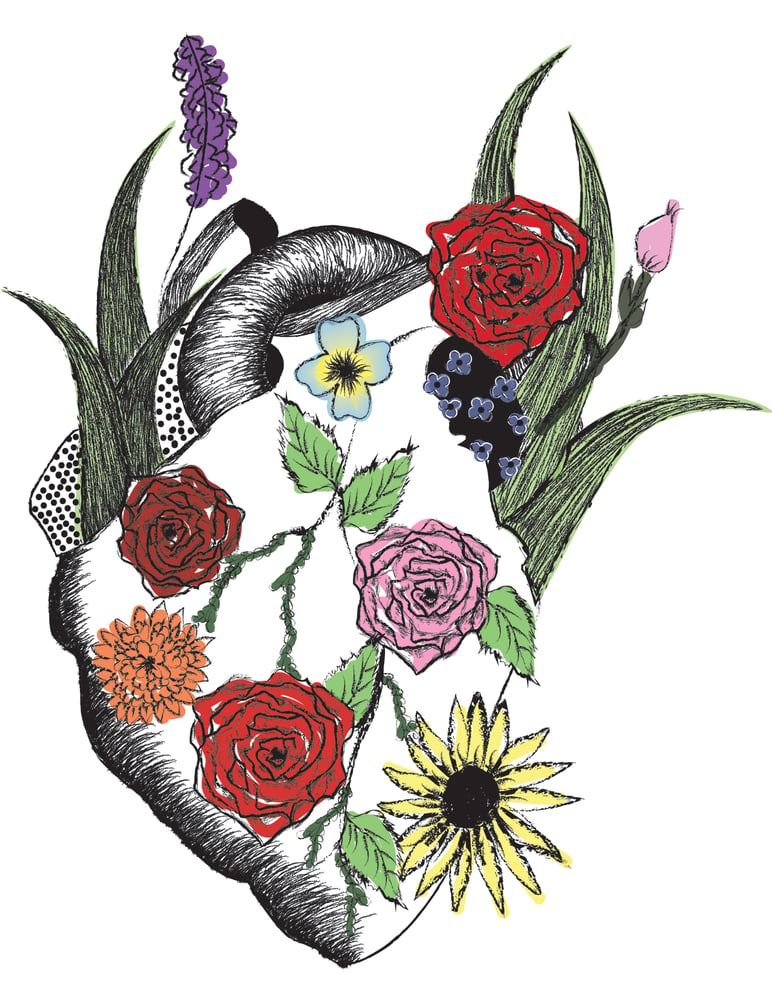 Image of Love in Bloom Print
