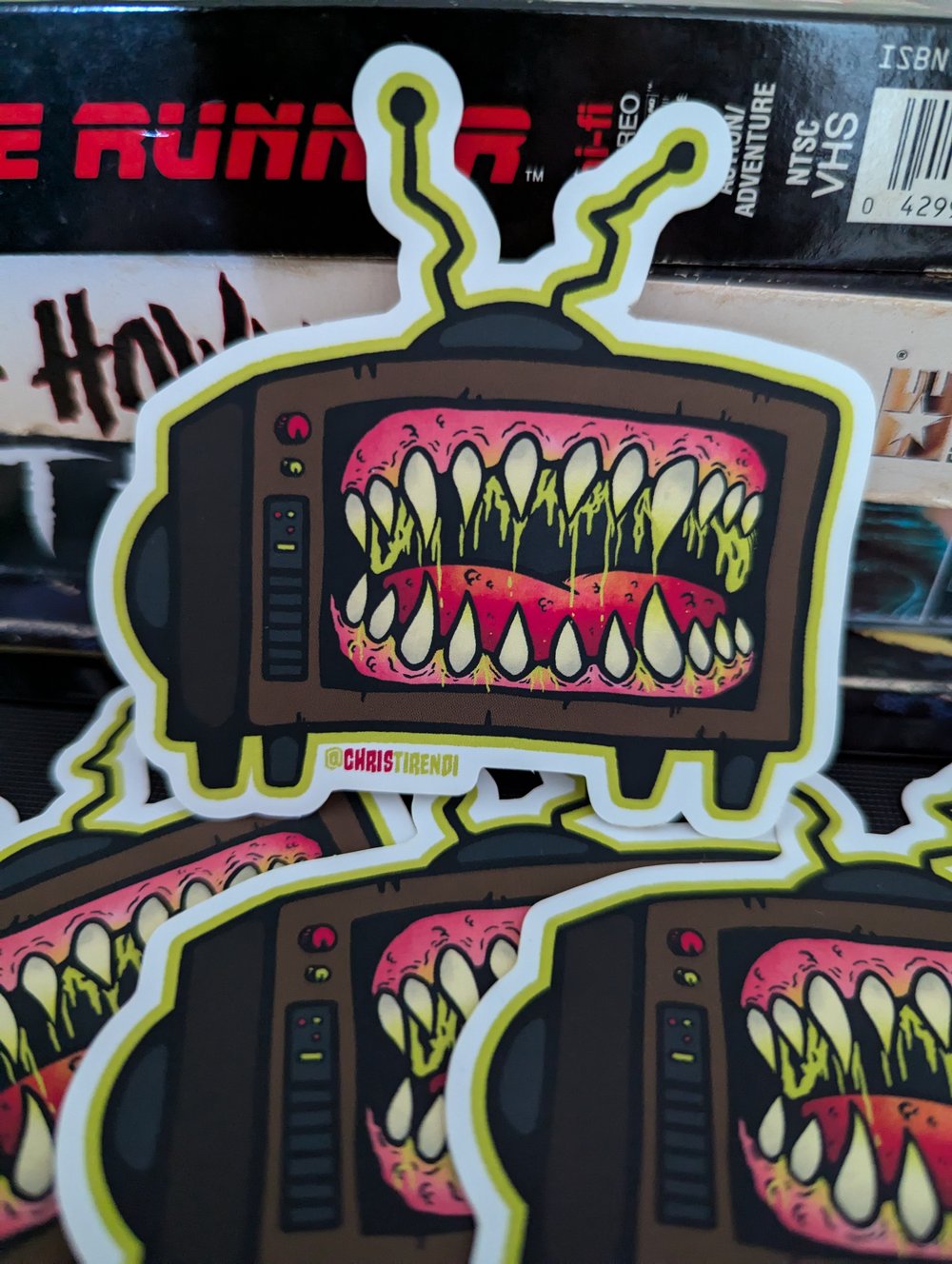 Retro Monster Sticker Pack
