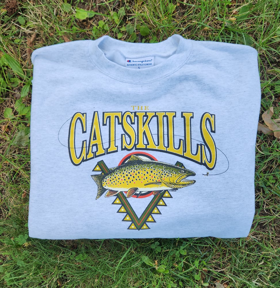 Image of Catskills Brown Trout Crewneck