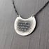 Surround Yourself With Animals Quote Necklace Image 2