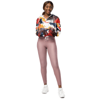 Image 9 of Women’s BRH DOMESICK sweet drip Cropped Windbreaker