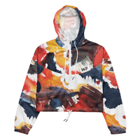 Image 2 of Women’s BRH DOMESICK sweet drip Cropped Windbreaker