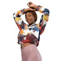 Image 10 of Women’s BRH DOMESICK sweet drip Cropped Windbreaker