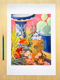 'Swimming Amonst The Yucca'- archival print