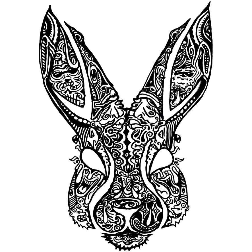 Year of the Rabbit, Moon 5 - Print | QueenDrawsGnomes