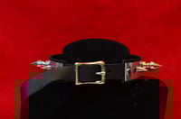 Image 2 of metal strap w spikes (11.5" - 20.5")