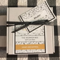 Image 10 of The Worker Bee Honey and Oatmeal Honeybee Butter Bar Self Care Box