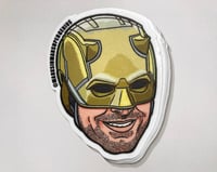 Image 1 of Daredevil MCU Yellow Sticker