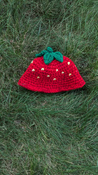 Image 4 of strawberry hats (x-small)