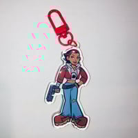 Image 1 of Alyx Vance Epoxy Keychain 