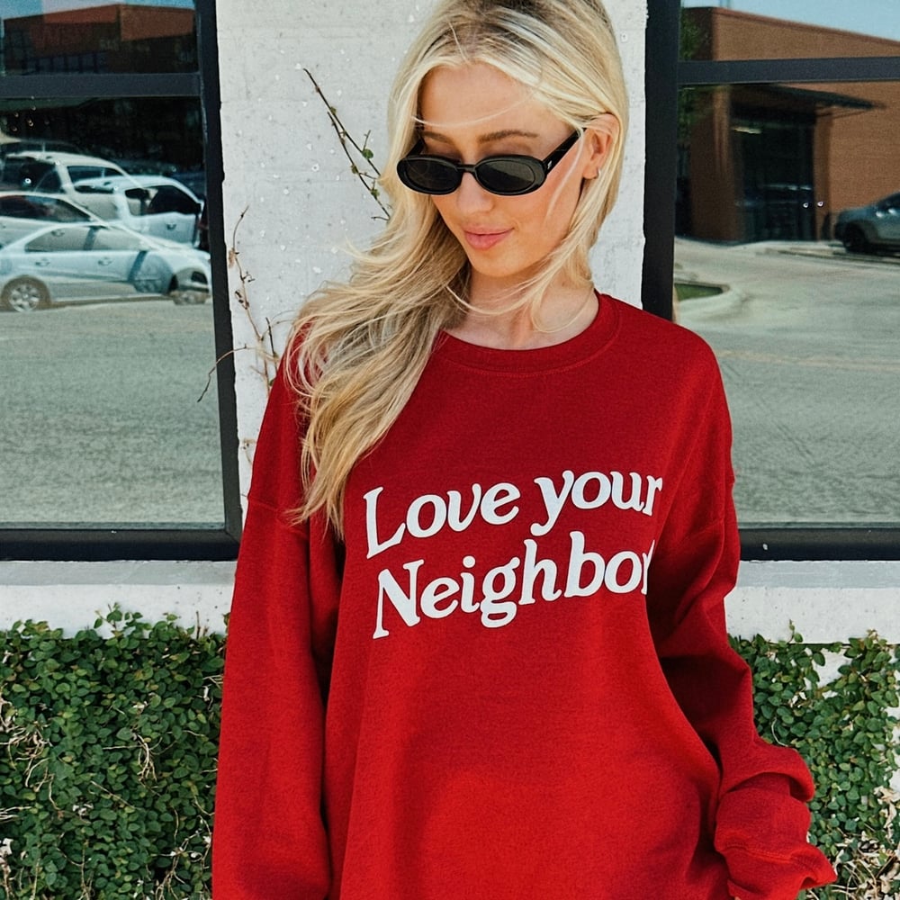 Image of ANTIQUE RED SWEATSHIRT