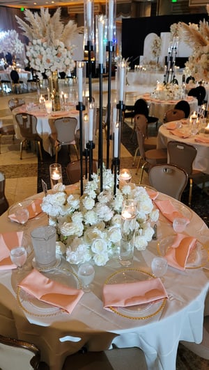 Image of Black Candlelabra 