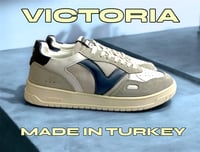 Image 1 of Victoria heritage trainer shoes grey navy made in Turkey