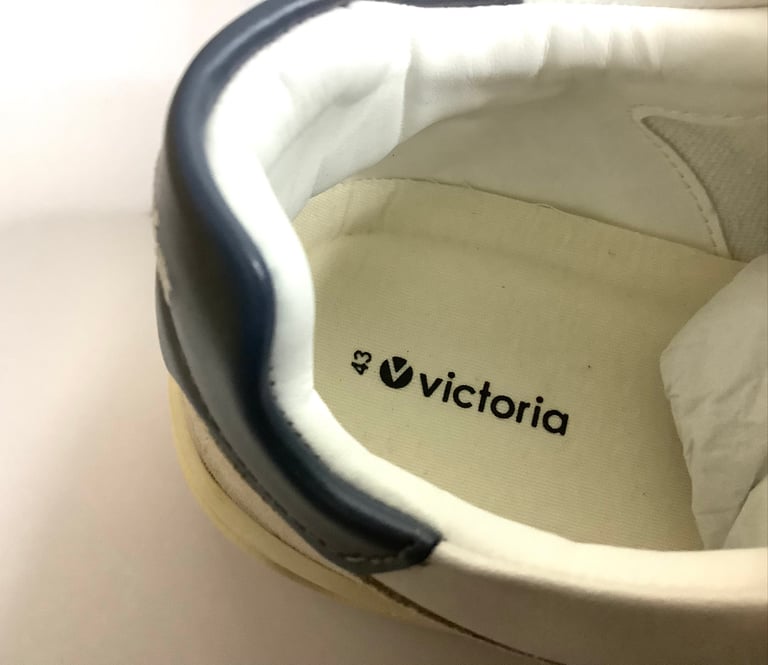 Victoria heritage trainer shoes grey navy made in Turkey Image 7