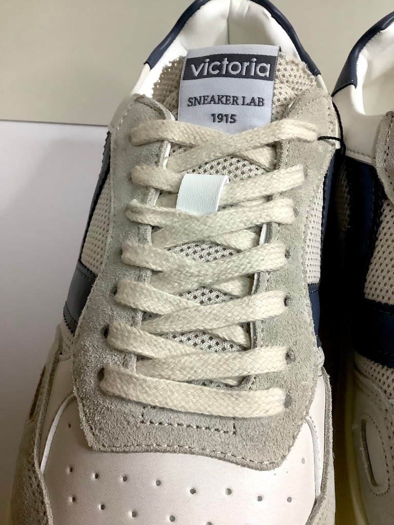 Victoria heritage trainer shoes grey navy made in Turkey Image 11