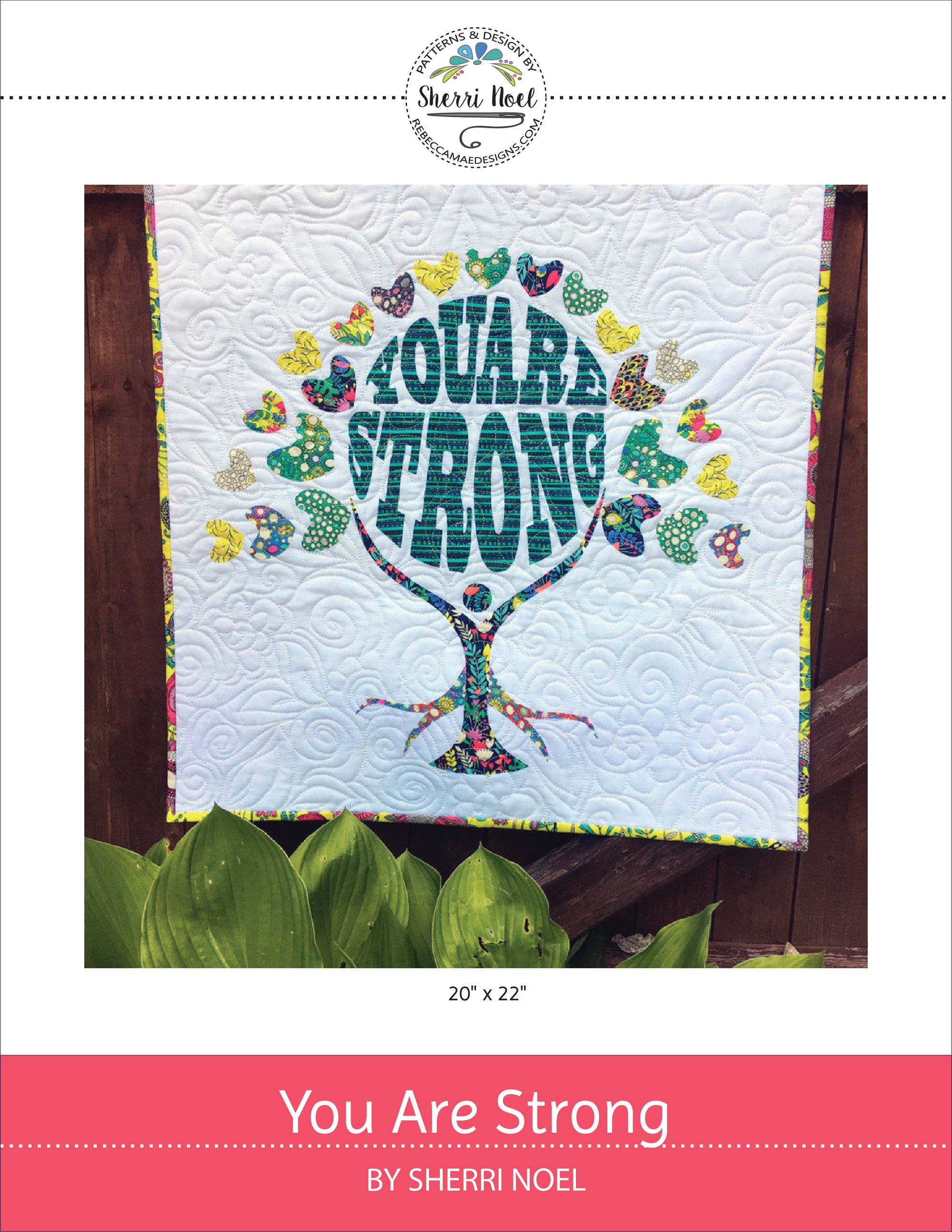 YOU ARE STRONG | Patterns by Rebecca Mae Designs