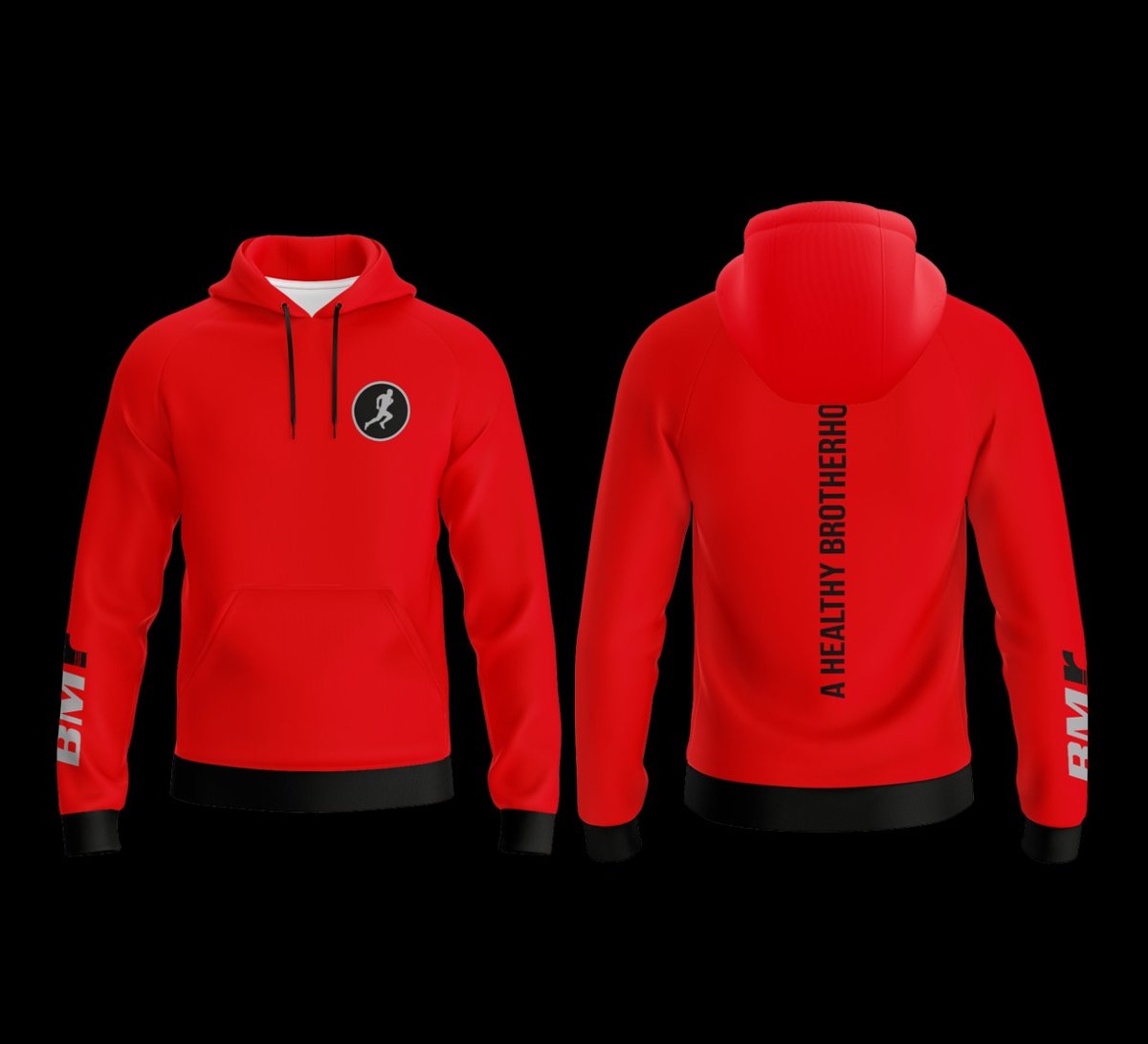 AHB Hoodie- Red