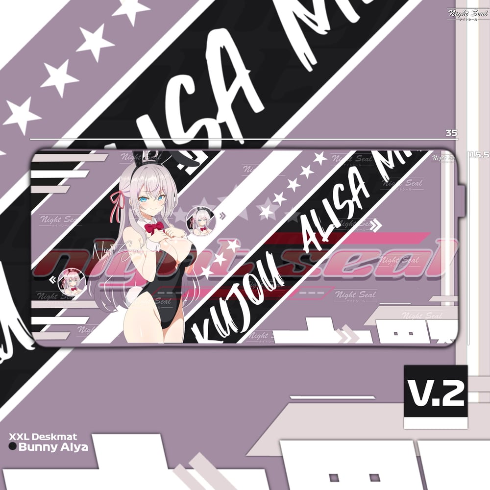 Image of Bunny Alya /  XXL Desk mats
