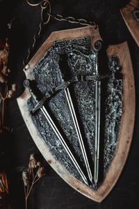 Image 7 of Three of swords ear hangers 