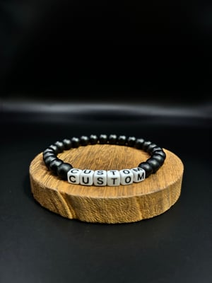 Image of Custom Name Beaded Bracelet
