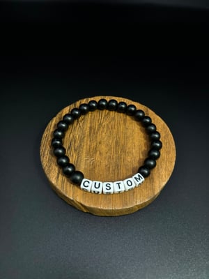 Image of Custom Name Beaded Bracelet