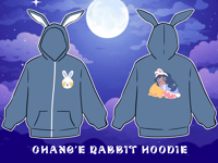 Image 2 of MOONDUO RABBIT HOODIE