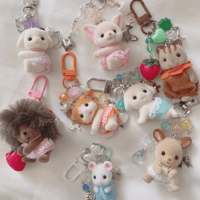 Image 1 of Custom sylvanian keychains (DM before ordering)