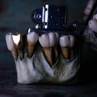 Image 11 of Custom Dental Zippo Lighter|Old Bone Textures |Swarovski crystal| Morgans Mutations