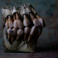 Image 18 of Custom Dental Zippo Lighter|Old Bone Textures |Swarovski crystal| Morgans Mutations